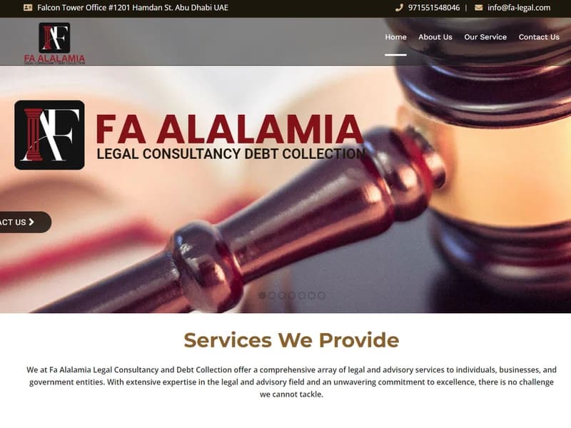 Fa Alalamia Legal Consultancy Debt Collection